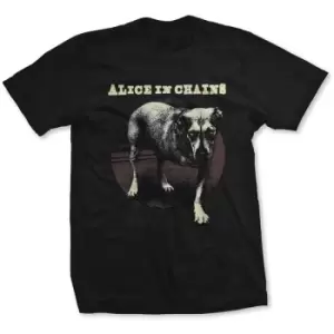 Image of Alice In Chains - Three Legged Dog Unisex Large T-Shirt - Black
