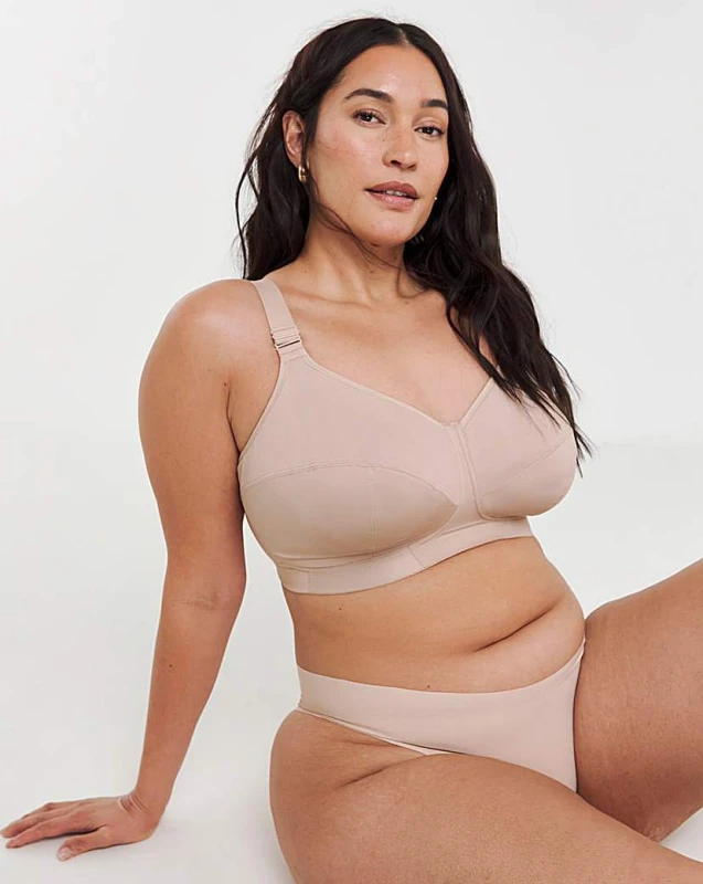 Image of Goddess Goddess Celeste Non Wired Bra Fawn Fawn - Goddess - Size: 36FF Fawn Female 36FF MW31911