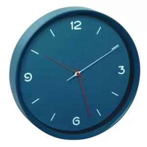 Image of TFA-Dostmann 60.3056.06 petrol-blau Analoge Wanduhr
