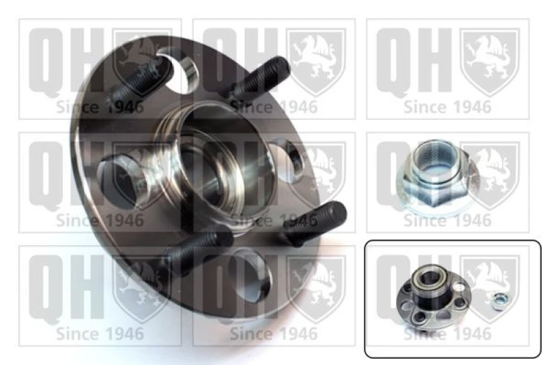 Image of QUINTON HAZELL Wheel bearing kit QUINTON HAZELL QWB1370