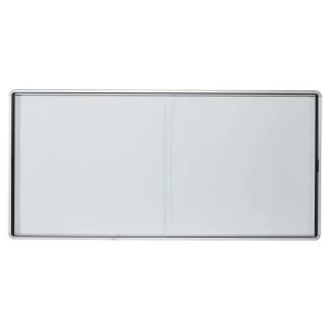 image of Nobo 1902572 Internal Glazed Case 27 x A4 Magnetic Sliding Door