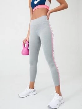 Image of Nike The One Crop Novelty Legging - Grey, Size XL, Women