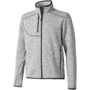 image of Elevate Mens Tremblant Knit Jacket (S) (Heather Grey)