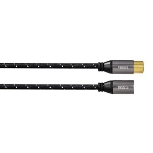 image of Avinity Audio cable XLR plug - XLR socket, fabric, gold-plated, 1.5 m