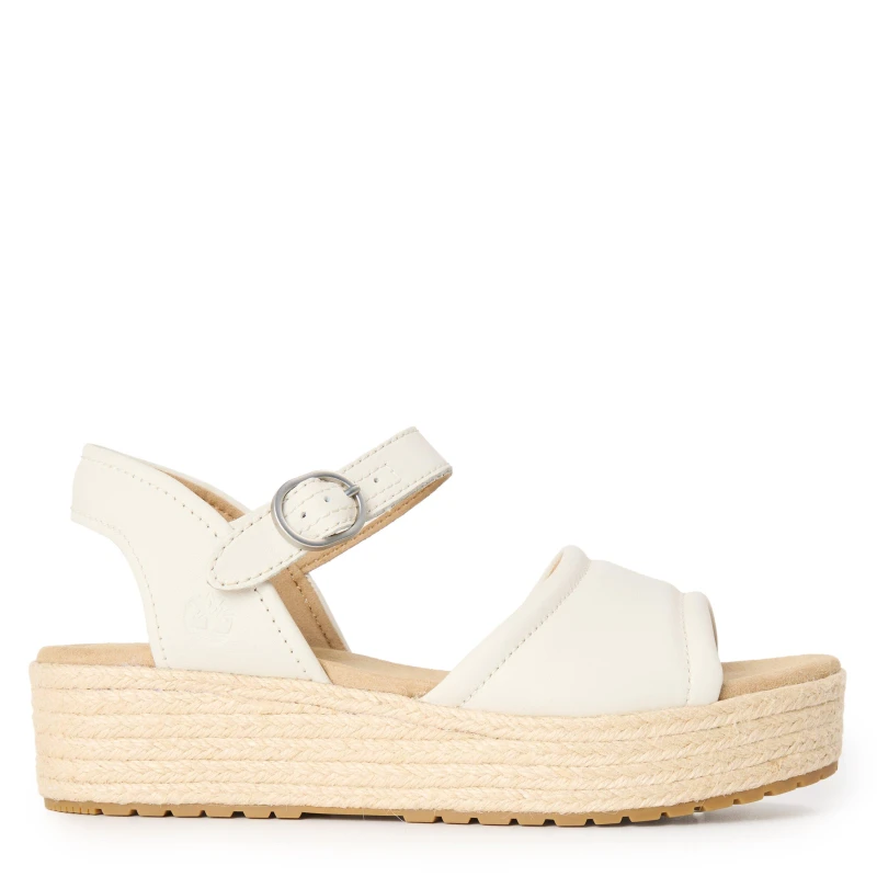 Image of Timberland Womens Backstrap Flatform Sandals Natural Grain female 3.5 (36)