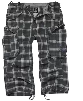 Image of Brandit Industry Vintage 3/4 Shorts dark grey