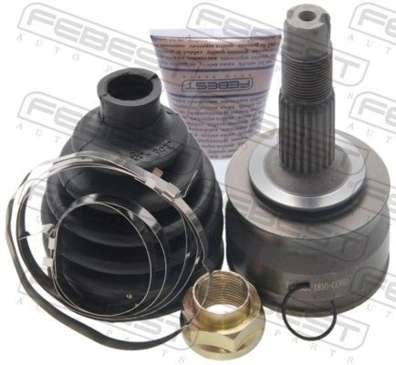 Image of FEBEST 1810-CORD CV Joint Front Axle Joint Kit,drive shaft (5)
