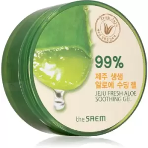 image of The Saem Jeju Fresh Aloe 99% Moisturising and Soothing Gel 300ml