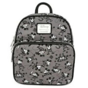Image of Loungefly Disney Mickey Mouse Faux Leather Mini Backpack