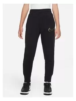 Image of Nike Older Girls Style Essentials Fleece Pants - Black, Size S=8-10 Years