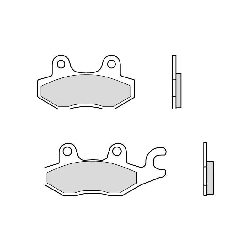 Image of BREMBO Brake pad set BREMBO 07YA22SP