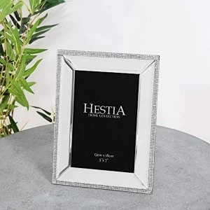 image of 5" x 7" - HESTIA? Mirror Glass Photo Frame