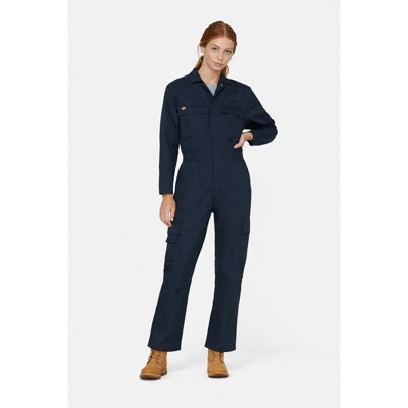 Image of Dickies 'Everyday Coverall' Boiler suit Navy female