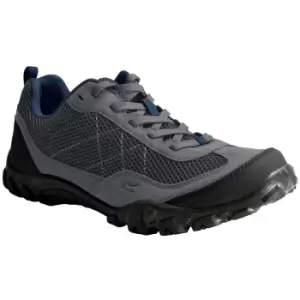 Image of Regatta Mens Edgepoint Life Suede Lightweight Walking Shoes UK Size 10 (EU 44)