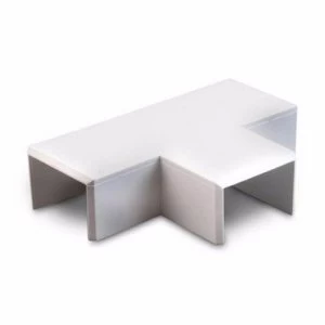 Image of Zexum 16mm x 16mm Mini Trunking Accessories - Flat Tee