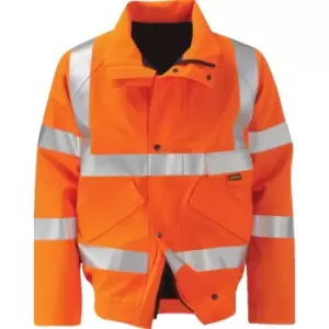 Image of Gore-Tex XL Colorado Orange Bomber Jacket