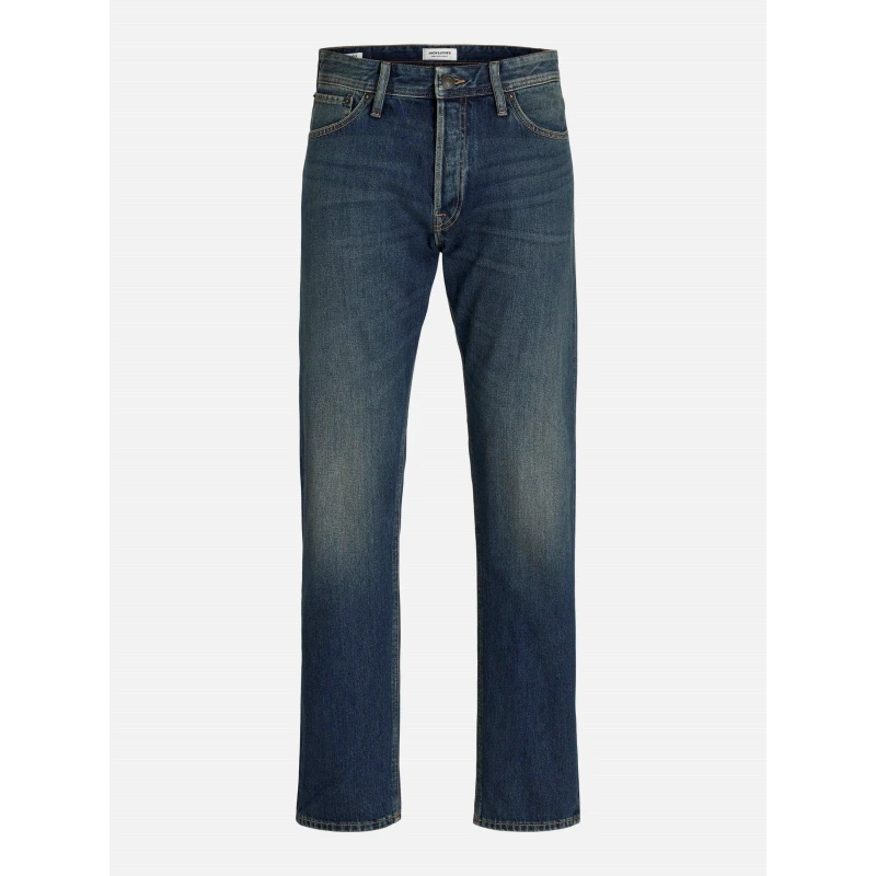 Image of Jack and Jones Chris Straight Jeans Mens Blue Denim male 36W R