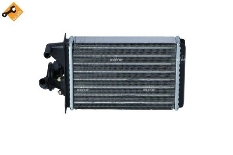 Image of NRF 54281 Heat Exchanger with adapter Aluminium Heat Exchanger,interior heating (467)