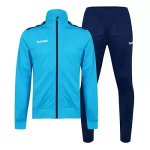 image of Hummel Academy Poly Tracksuit Mens - Blue