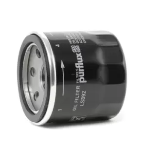 Image of PURFLUX Oil filter LS892 Engine oil filter FORD,RENAULT,HYUNDAI,Econovan Kastenwagen (KAA),Econovan (KBA, KCA),Arkana I (LCM_),i10 (PA)