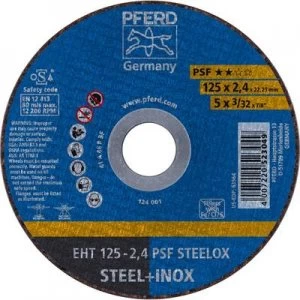 image of PFERD Psf Steelox 61721122 Cutting disc (straight) 125mm 22.23mm 25 pc(s)