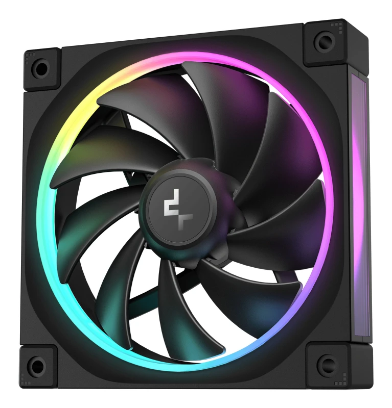 Image of DeepCool DeepCool FL12 Computer case Fan 12cm Black R-FL12-BKAPN1-G