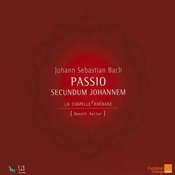 image of La Chapelle Rhenane - Johann Sebastian Bach: Passio Secundum Johannem CD