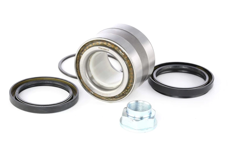 Image of RIDEX 654W0527 Wheel bearing kit Rear Axle both sides Wheel Bearing Kit (654)