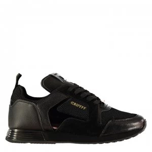 Image of Cruyff Lusso Trainers - Black Suede