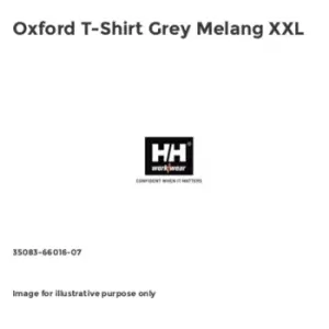 Image of Helly Hansen Oxford T-Shirt Grey Melang XXL