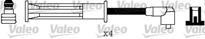 Image of Ignition lead set VALEO 346244