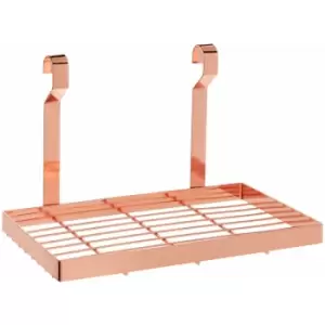 image of Premier Housewares - Sorello Rose Gold Single Shelf Storage Rack