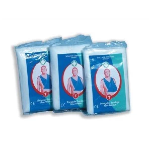 image of Wallace Cameron Triangular Hard wearing Compliance Reusable Bandages Pack of 6