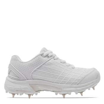 Image of Gunn And Moore And Moore Icon Spike Cricket Shoes Unisex Juniors - White