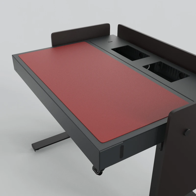 Image of Heckler Design H922-4164 desk pad Linoleum Red
