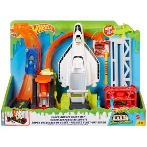 image of Hot Wheels - City Super Space Shuttle Playset