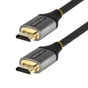 image of StarTech.com 20" (0.5m) Premium Certified HDMI 2.0 Cable - High-Speed 4K Ultra HD 60Hz HDMI Cable with Ethernet - HDR10 ARC - Ultra HD HDMI Video Cord