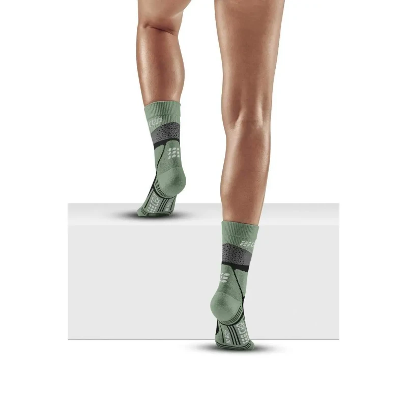 Image of Womens socks CEP Compression Max cushion Mid Cut Gris Female 34/37
