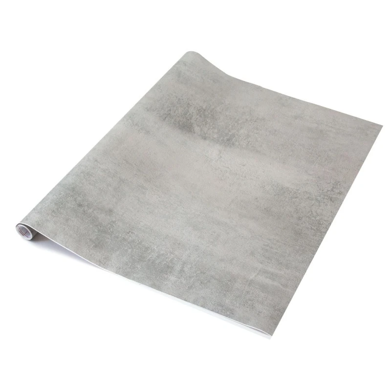 Image of D-C-Fix Concrete Grey Self Adhesive Vinyl Wrap Film Size: 675mm x 10000mm Grey Unisex 675mm x 10000mm