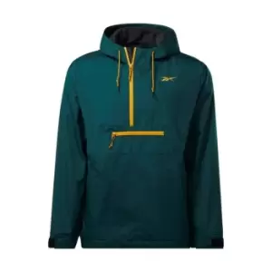 Image of Reebok Vector Fleece Parka - Green