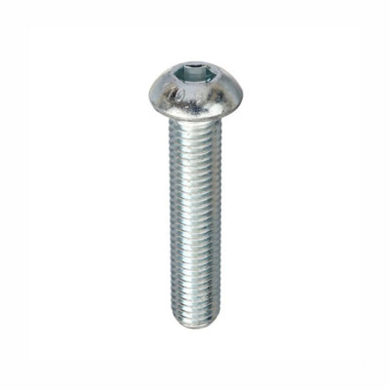 Image of Unifix Grade 10.9 Socket Button Head Screws Iso 7380-1 Bzp - M4 X 8 - Box Of 500