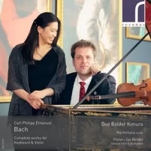 Image of Carl Philipp Emanuel Bach Complete Works for Keyboard & Violin by Carl Philipp Emanuel Bach CD Album