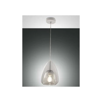 Image of Fabas Luce Lighting - Fabas Luce Britton Dome Pendant Ceiling Lights Transparent Glass, E27