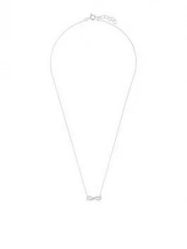 Image of Accessorize St Infinity Pendant - Silver