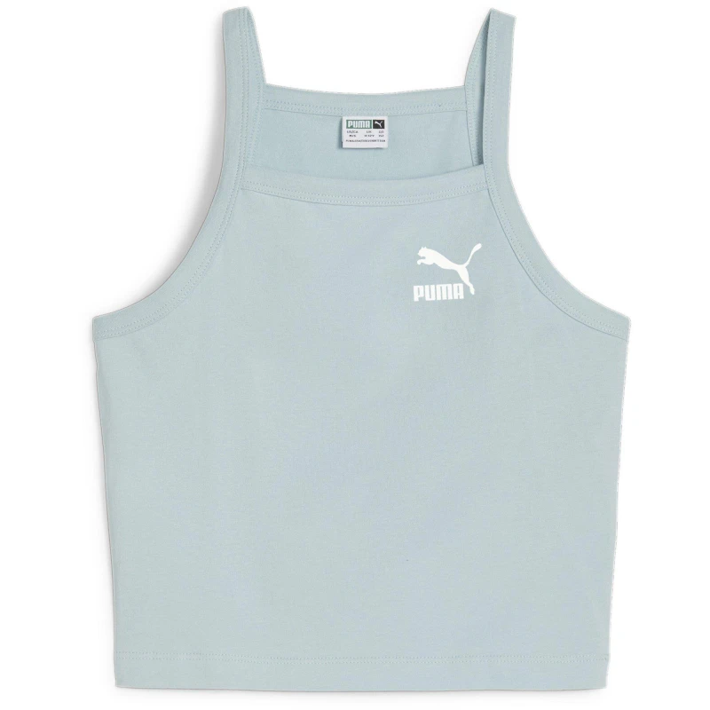 Image of Puma Classics Tank G Vest Girls - Blue Blue S