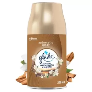 image of Glade Automatic Spray Refill Sandalwood & Jasmine Air Freshener, 269ml