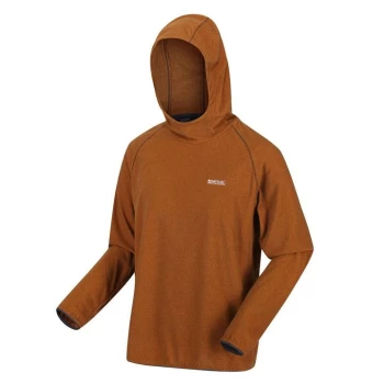 image of Regatta Montes Fleeced Hoodie - Fox/Black