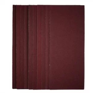 Image of Draper 1/2 Sanding Sheets, 115 x 280mm, 80 Grit (Pack of 10)