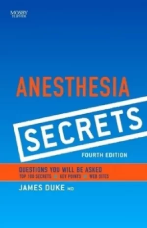 Image of Anesthesia secrets by James Duke
