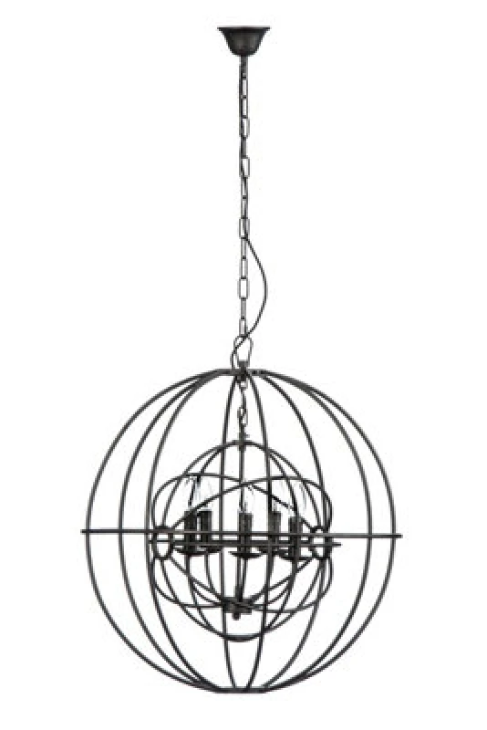 Image of Orsina Orbital 5 Arm Round Pendant Light